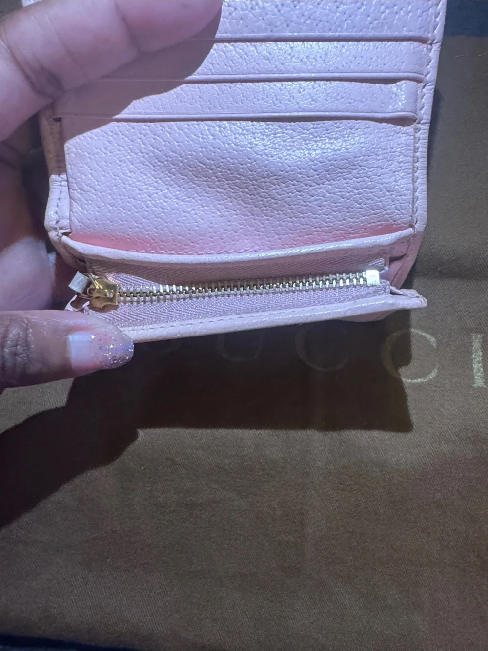 Gucci Marmont bifold wallet floral - Picture 3 of 6